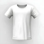 white round neckline t shirt